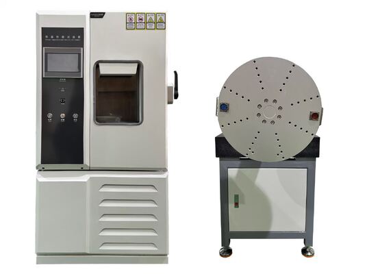 購入 温度チャンバー付き水平1軸レートテーブル シングル軸 温度制御ターンテーブル オンライン製造